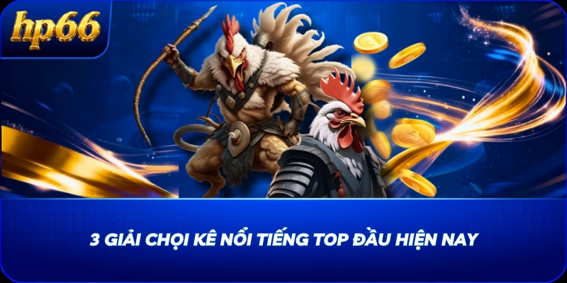 3 giải chọi kê nổi tiếng top đầu hiện nay