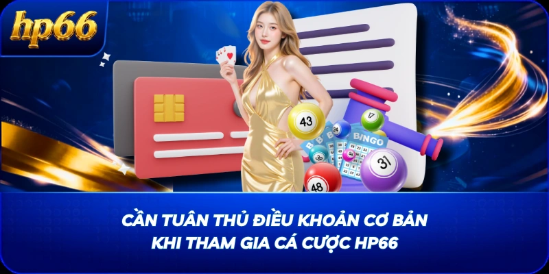 Cần tuân thủ điều khoản cơ bản khi tham gia cá cược HP66