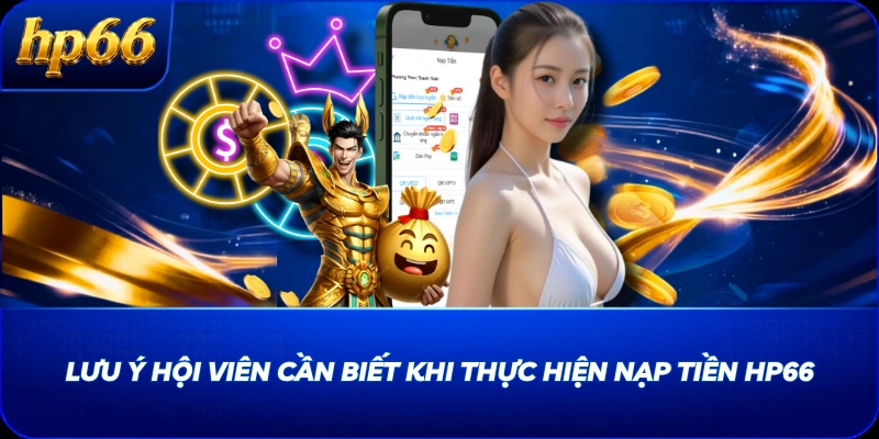 Lưu ý hội viên cần biết khi thực hiện nạp tiền HP66